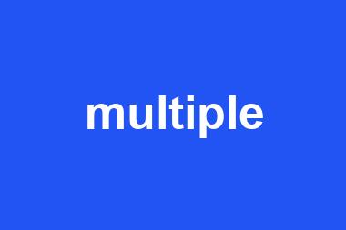 multiple