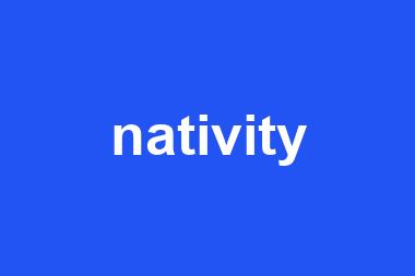 nativity