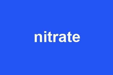 nitrate