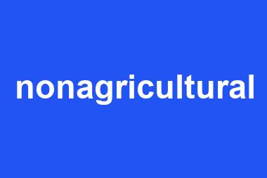 nonagricultural