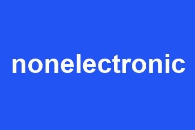 nonelectronic