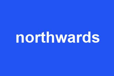 northwards