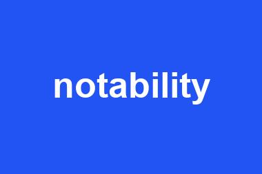 notability