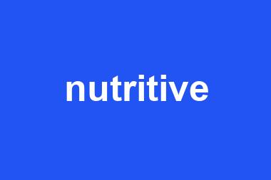 nutritive