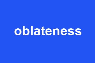 oblateness