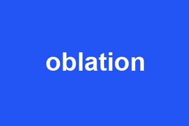 oblation