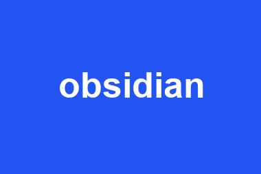 obsidian