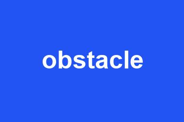 obstacle