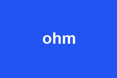 ohm