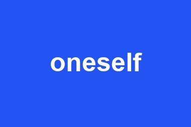 oneself