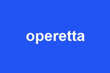 operetta