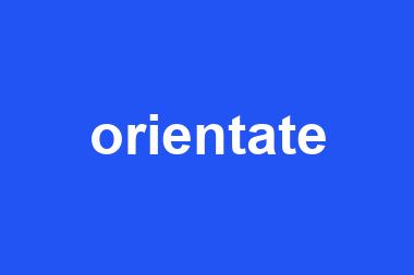 orientate