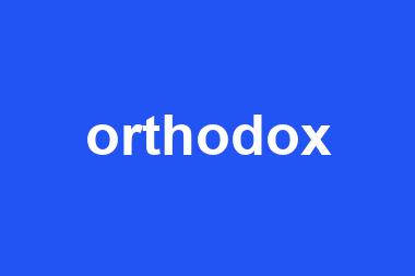 orthodox