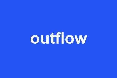 outflow