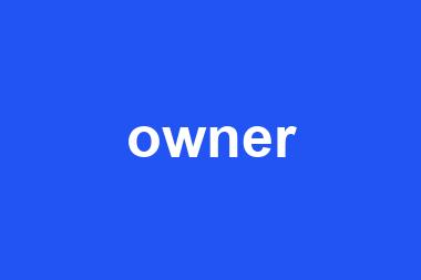 owner