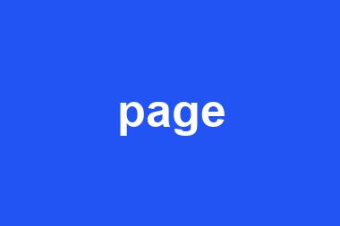 page