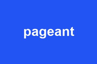 pageant