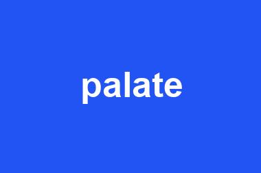 palate