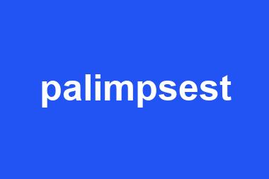 palimpsest