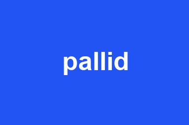 pallid