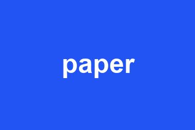 paper