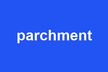 parchment