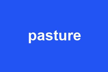 pasture