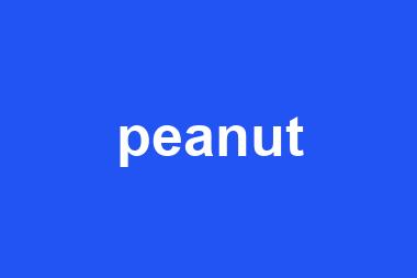 peanut