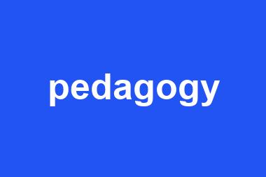 pedagogy