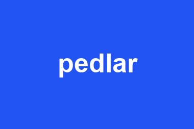 pedlar