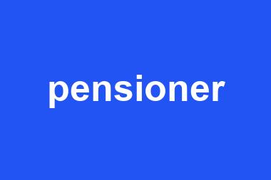 pensioner