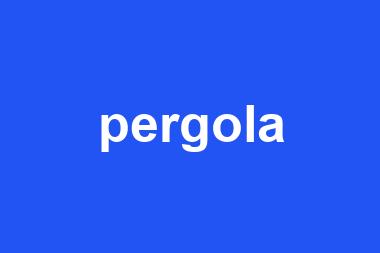 pergola