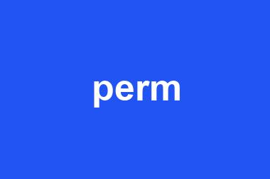 perm