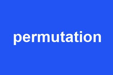 permutation