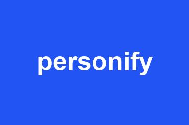 personify