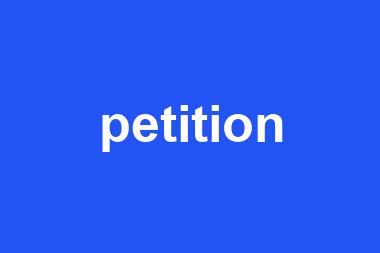 petition