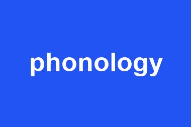 phonology