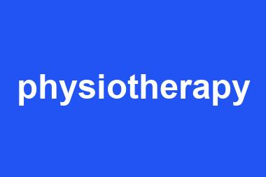 physiotherapy