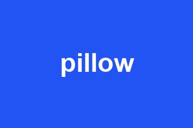 pillow