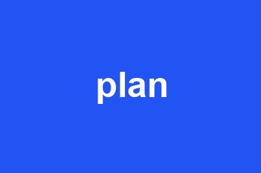 plan