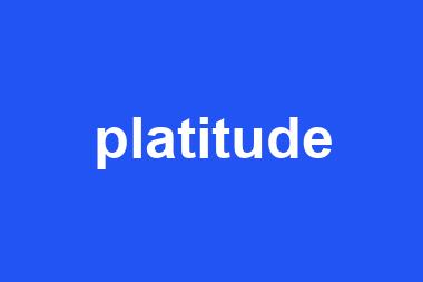 platitude