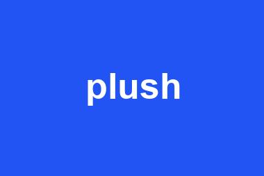 plush