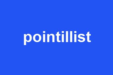 pointillist