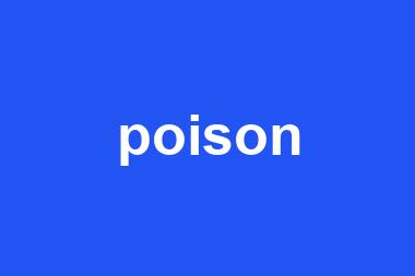 poison