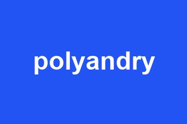 polyandry