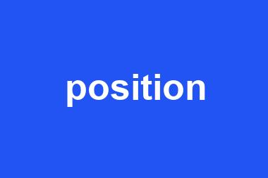 position