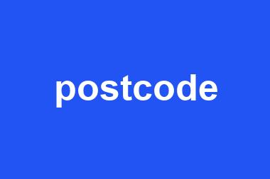 postcode