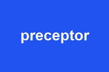 preceptor