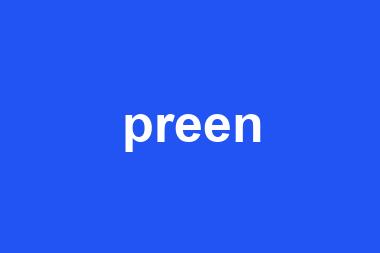 preen