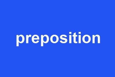 preposition